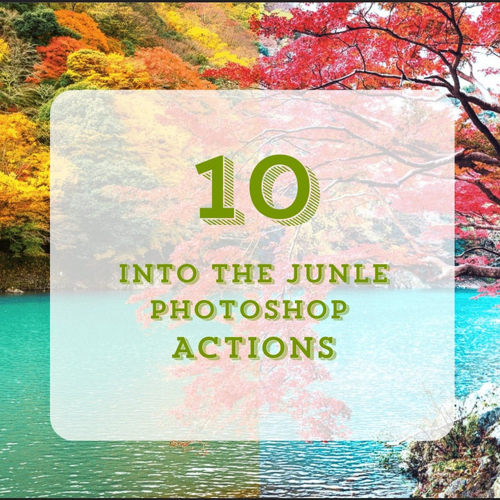 10 Into The Jungle Photoshop Actions