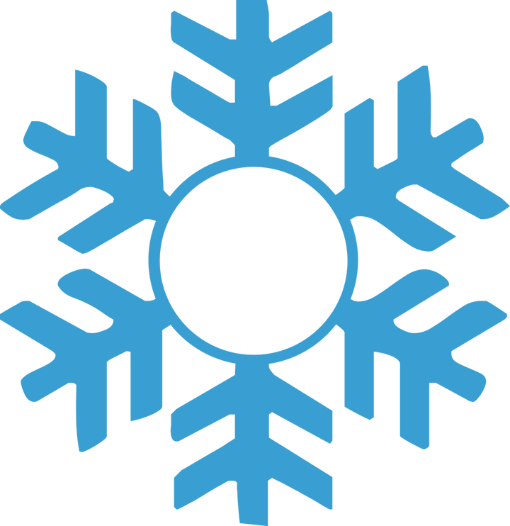 Snowflake Monogram SVG 08