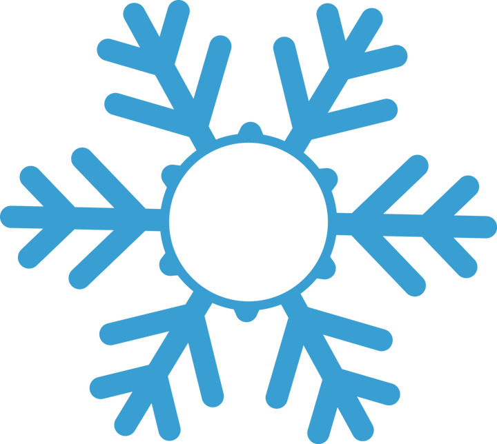 Snowflake Monogram SVG 09