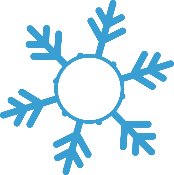 Snowflake Monogram SVG 10