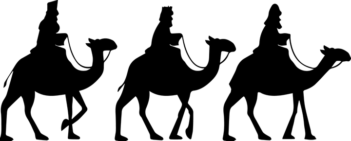 
									Three Wisemen On Camel SVG