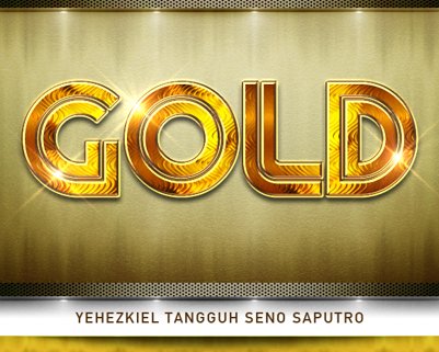 
									Gold Bundle 2 Font Effect PSD Template