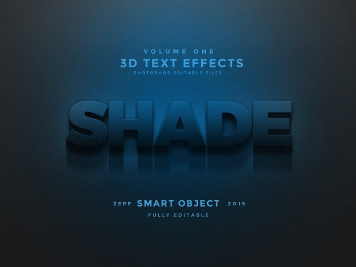 
									Metallic Shade Font Effect PSD Template